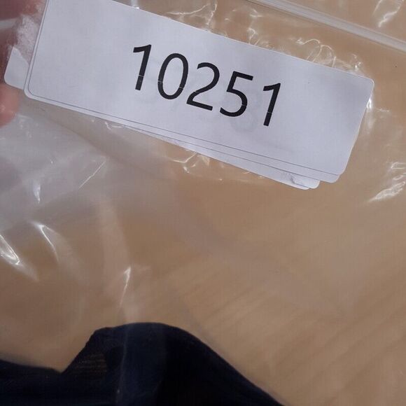 AMI Mens Shirt Small Navy Pullover Crew Tank Top Mesh Sheer Stretch $305 - Picture 9 of 9